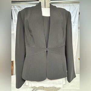 Tahari Women's Black Pinstripe three-piece Ensemble